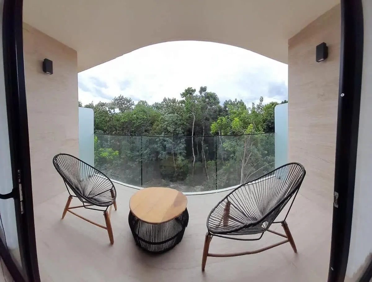 Apartman Tulum Hyde Home Office Master King Suite With Common Rooftop Pool Gym Wfi